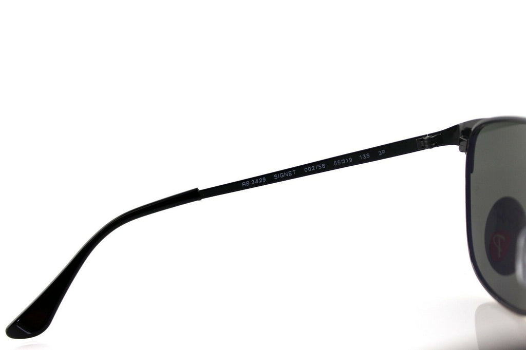 Ray-Ban Signet Polarized Unisex Sunglasses RB 3429 002/58 7