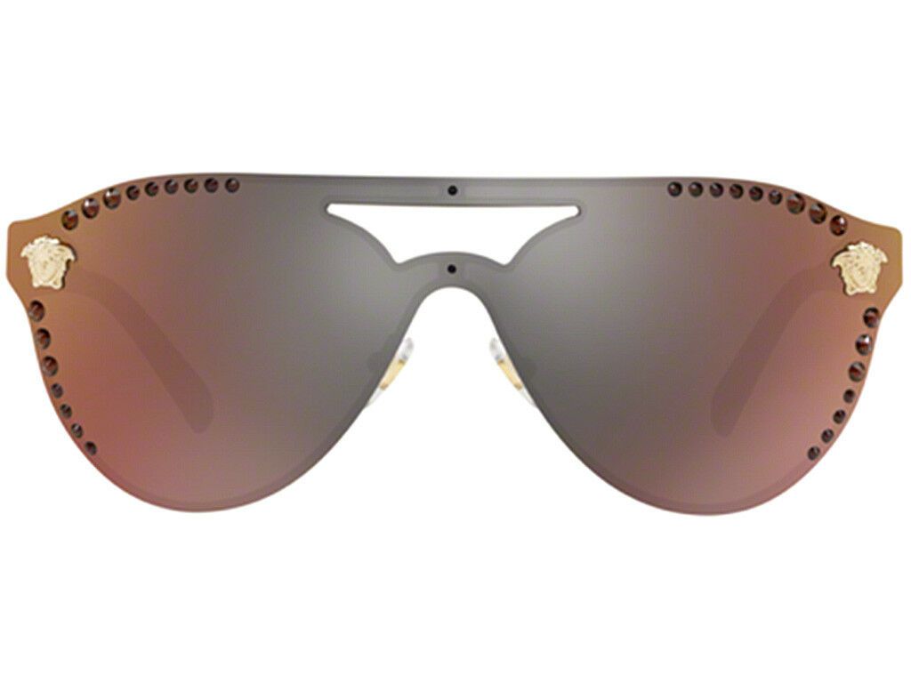 Versace Glam Medusa Unisex Sunglasses VE 2161-B 1252/W6 434434 5