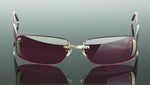 Fred Lunettes Palladium Plated Designer Marine Women's Sunglasses P F1 908 1