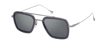 DITA FLIGHT 006 Smoke Grey Black Palladium Titanium Square Sunglasses 7806-G