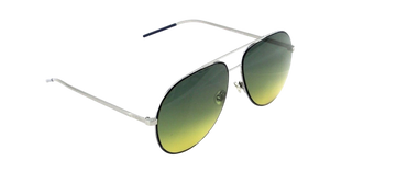 NEW Genuine CHRISTIAN DIOR ASTRAL Blue Ruthenium Green Aviator Sunglasses DTY JE
