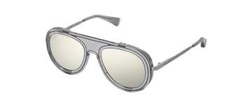 DITA ENDURANCE 88 Crystal Grey Titanium Aviator Sunglasses DTS107-55-03