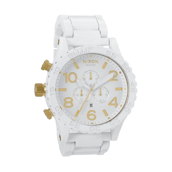 Nixon 51-30 Chrono White Gold 51mm Men's Watch A083-1035