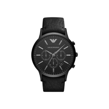EMPORIO ARMANI Sportivo Chronograph 46mm Leather Men's Watch AR2461