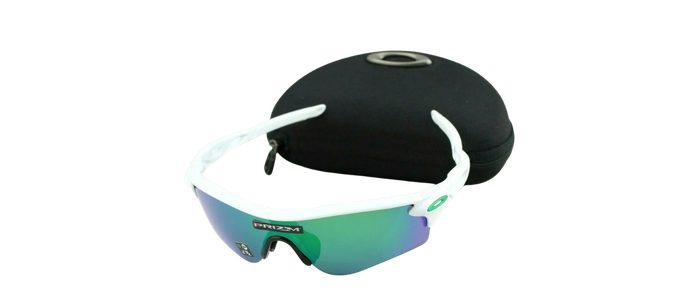 NEW OAKLEY RADARLOCK PATH White Prizm Jade Iridium Sunglasses OO9206-43 Asia Fit