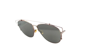 NEW Genuine Christian DIOR TECHNOLOGIC Pink White Mirror Pilot Sunglasses TVG 0T