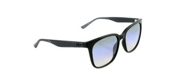 RARE New Genuine LACOSTE Black Grey Blue Square Full Rim Sunglasses L861S 001