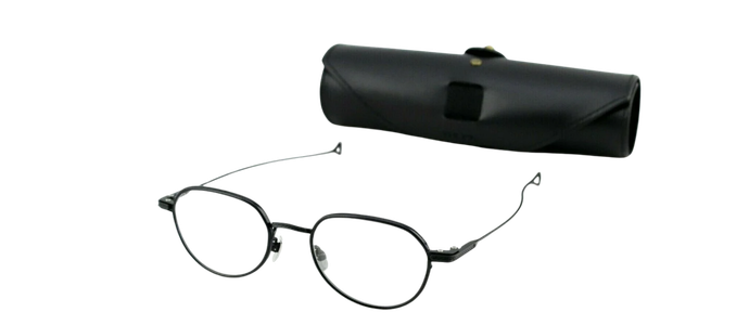 RARE NEW Genuine DITA LANCASTER Black EyeGlasses Frame DRX 2041 C 48 mm
