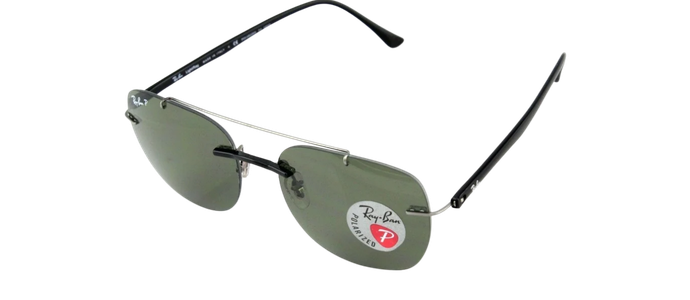 Ray-Ban Tech LightRay Polarized Lightweight Sunglasses RB 4280 601/9A