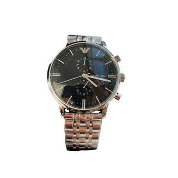 EMPORIO ARMANI Chronograph 43mm Stainless Steel Men's Watch AR0389