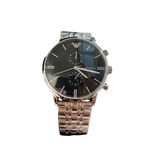 EMPORIO ARMANI Chronograph 43mm Stainless Steel Men's Watch AR0389