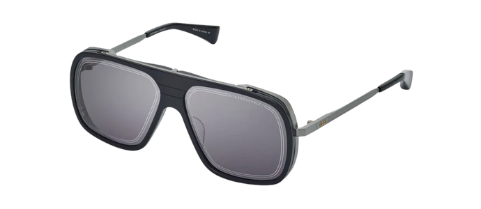 DITA ENDURANCE 79 Black Grey Titanium Square Sunglasses DTS 104-60-04