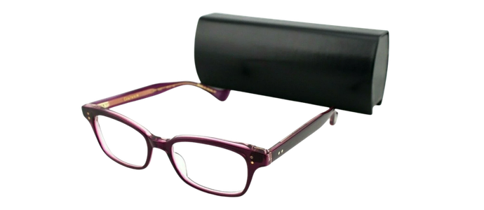 RARE NEW Genuine DITA COURANTE Purple Full Rim Eye Glasses Frame DRX 3001 I