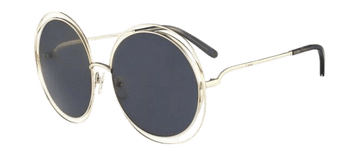 SEXY NEW Authentic CHLOE Carlina Ladies Round Wire Frame Sunglasses CE 114 S 731