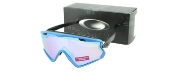 NEW OAKLEY WIND JACKET 2.0 Blue PRIZM Snow Sapphire Iridium Sunglasses OO7072 07