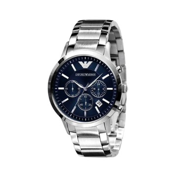 EMPORIO ARMANI Chronograph 43mm Navy Blue Dial Men's Watch AR2448