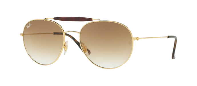 Ray-Ban Unisex Sunglasses RB 3540 001/51 140
