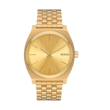 Nixon Time Teller All Gold 37mm Minimalist Wrist Watch A045-511