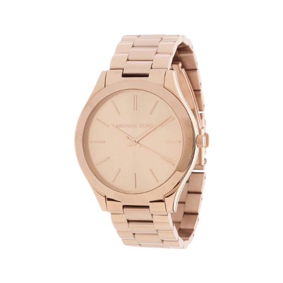 Michael Kors Slim Runway Rose Gold Tone Women's Watch MK3197