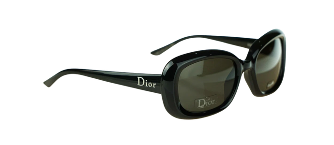 RARE NEW Authentic Christian Dior DIOR Ladycat 2 Black Grey Sunglasses D28NR