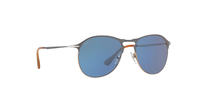 Persol Men's Tempered Glass Lens Sunglasses PO 7649-S 1071/56 53 mm
