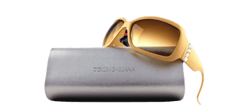 RARE Authentic D&G Dolce & Gabbana Pink Nude Crystal Sunglasses DG 6042 B 796/13