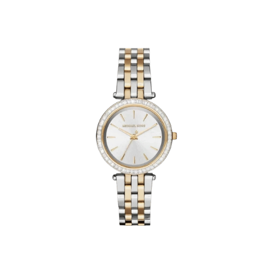 Michael Kors Mini Darci Crystals Two-tone 33mm Women's Watch MK3405