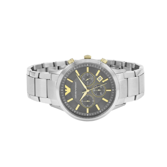EMPORIO ARMANI Renato Chronograph 43mm Grey Dial Men's Watch AR11047