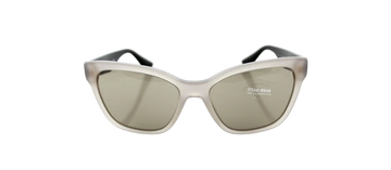 NEW Authentic MIU MIU Opal Argil Cateye Stardust Sunglasses 0MU 06RS UE2-5J2