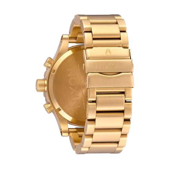 Nixon 51-30 Chrono Gold & Black Stainless Steel Men Watch A083-510