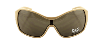 RARE NEW Authentic D&G Dolce & Gabbana Beige Crystal Sunglasses DG 8035-B 791/73