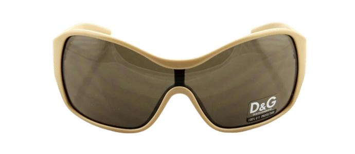 RARE NEW Authentic D&G Dolce & Gabbana Beige Crystal Sunglasses DG 8035-B 791/73
