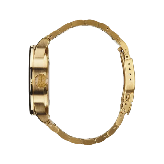 Nixon Sentry SS All Gold & Black Dial 42mm Mens Wrist Watch A356-510
