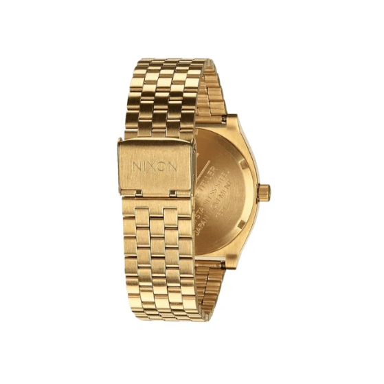 Nixon Time Teller All Gold 37mm Minimalist Wrist Watch A045-511