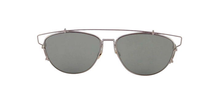 NEW Genuine Christian DIOR TECHNOLOGIC Pink White Mirror Pilot Sunglasses TVG 0T