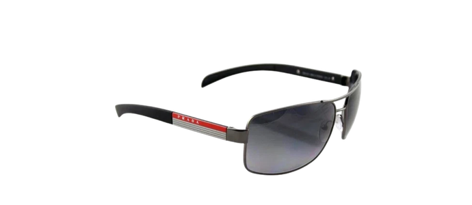 PRADA Sport Mens Metal Sunglasses PS 54IS 7CQ5W1 SPS 54I