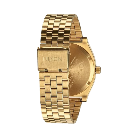 Nixon Time Teller All Gold 37mm Minimalist Wrist Watch A045-511