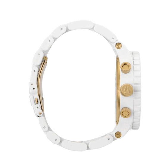 Nixon 51-30 Chrono White Gold 51mm Men's Watch A083-1035