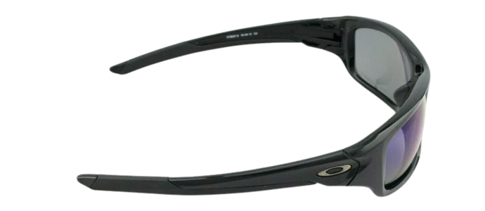 OAKLEY VALVE Polished Black Deep Blue Sunglasses OO 9236 12