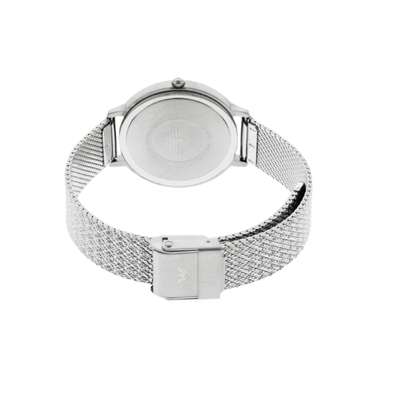 EMPORIO ARMANI 32mm Silver Dial Crystal Women Designer Watch AR11128