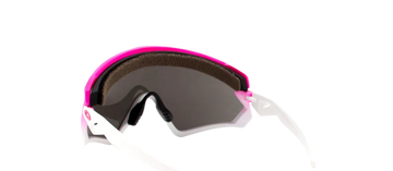 OAKLEY WIND JACKET 2.0 Pink Fade Prizm Black Iridium Sunglasses OO9418