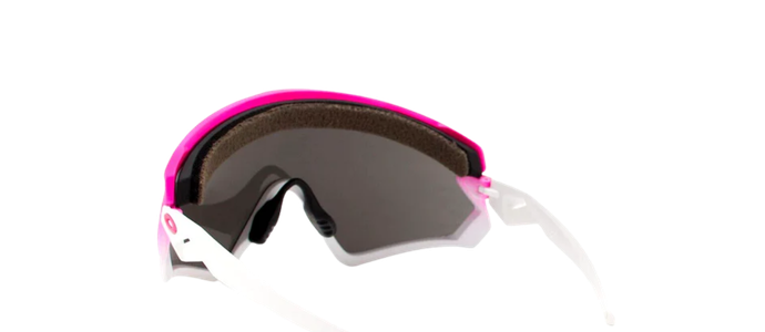 OAKLEY WIND JACKET 2.0 Pink Fade Prizm Black Iridium Sunglasses OO9418
