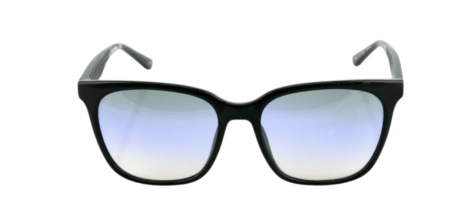 RARE New Genuine LACOSTE Black Grey Blue Square Full Rim Sunglasses L861S 001