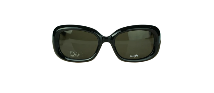 RARE NEW Authentic Christian Dior DIOR Ladycat 2 Black Grey Sunglasses D28NR