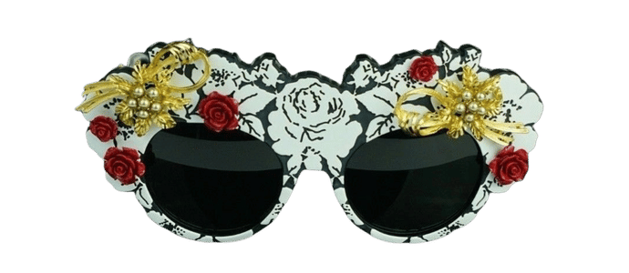 $5K RARE New DOLCE GABBANA MAMAS BROCADE Collectors Sunglasses DG 4275H 1574/87