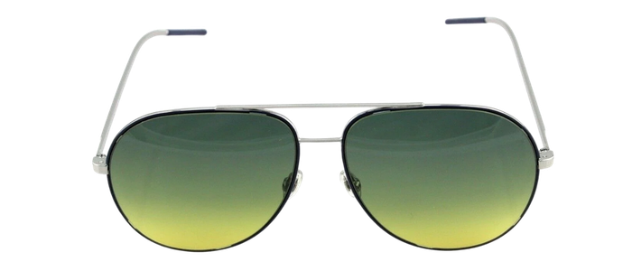 NEW Genuine CHRISTIAN DIOR ASTRAL Blue Ruthenium Green Aviator Sunglasses DTY JE
