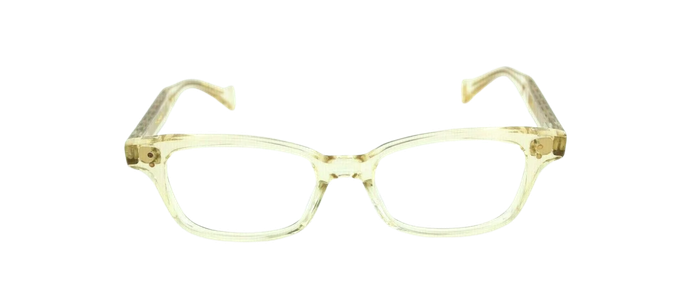 RARE Genuine DITA COURANTE White Rose Clear Full Rim Eye Glasses Frame DRX 3001