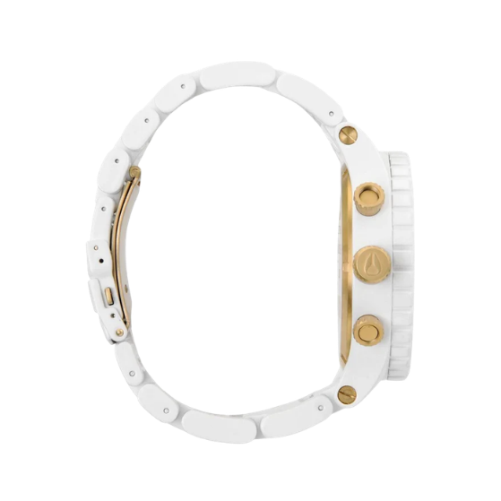 Nixon 51-30 Chrono White Gold 51mm Men's Watch A083-1035