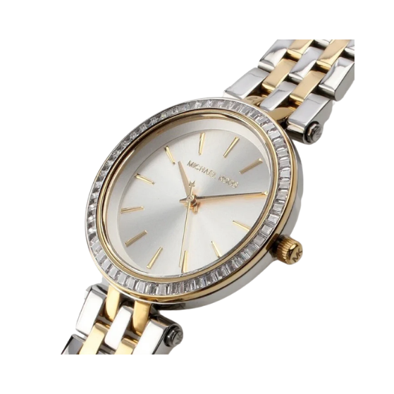 Michael Kors Mini Darci Crystals Two-tone 33mm Women's Watch MK3405