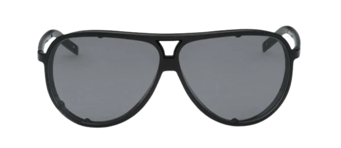 DIOR Homme 0092/S Oversized Black Aviator Mens Sunglasses RMH95
